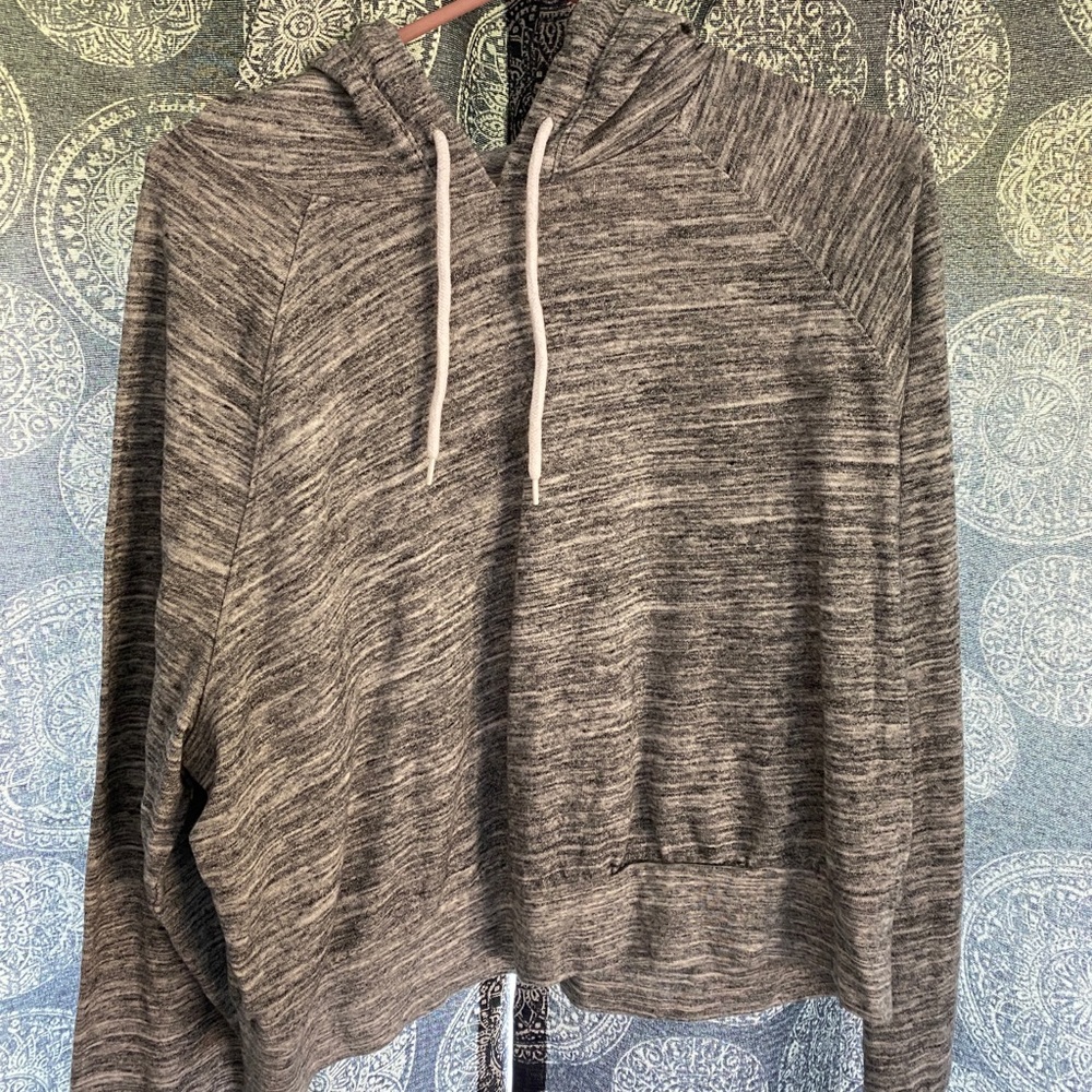 Gray hoodie